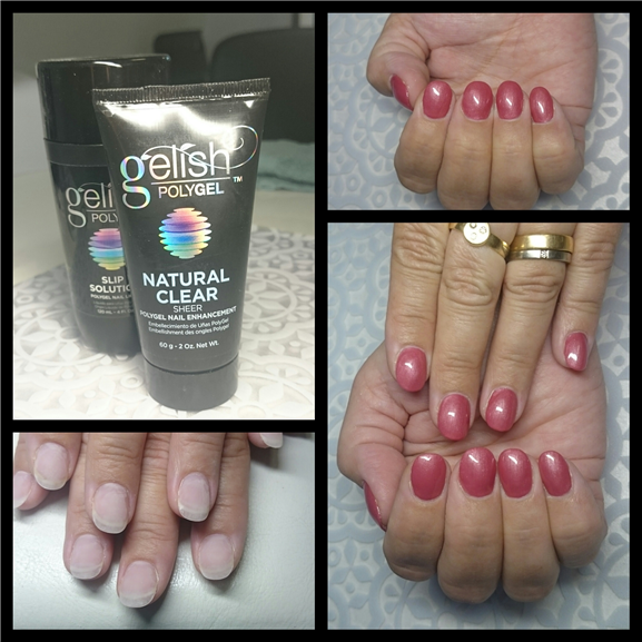 ✴ Polygel på salongen ✴