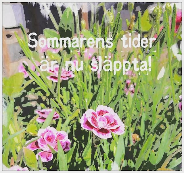Sommarens tider